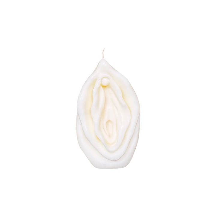 Świeca Sojowa Yoni  Artystyczna Rzeźba Sromu Handmade Vulva Candle