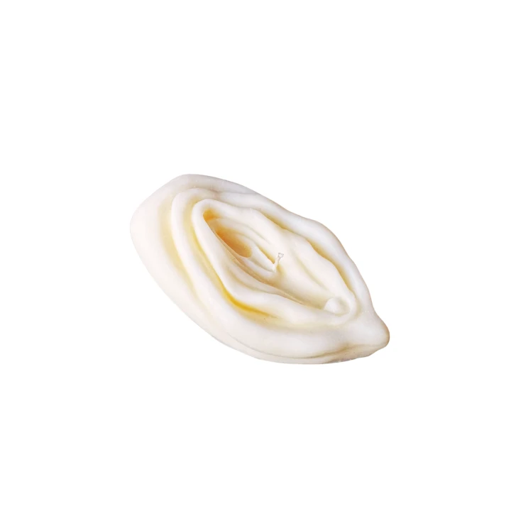 Świeca Sojowa Yoni  Artystyczna Rzeźba Sromu Handmade Vulva Candle