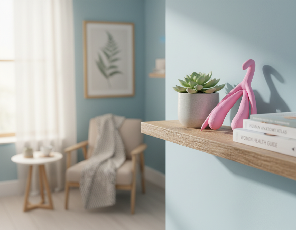 model łechtaczki 3D wibrato